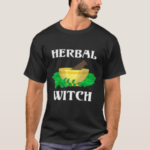 Kräuterpflanze Apothekar Kräuterhexe Kräuterkunst T-Shirt