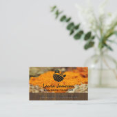 Kräuterpflanzen & Gewürze Bauer Market Business Ca Visitenkarte (Stehend Vorderseite)