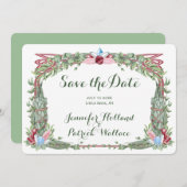 Kräuterpflanzen und Kristalle Save the Date (Vorne/Hinten)