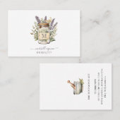 Kräuterpflanzenkarte Visitenkarte (Vorne/Hinten)