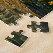 Kräuterpuzzle, bestickter Garten Jigsaw Puzzle (Seite)