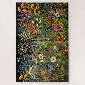 Kräuterpuzzle, bestickter Garten Jigsaw Puzzle (Vertikal)