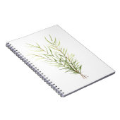 Kräuterrosmarin Notizblock (Rechte Seite)
