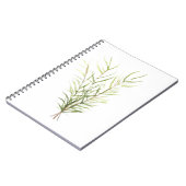 Kräuterrosmarin Notizblock (Linke Seite)