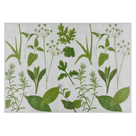 Kräuterschneider Schneidebrett (Vorderseite)