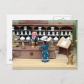 Kräutershop Puppenhaus Postkarte (Vorne/Hinten)
