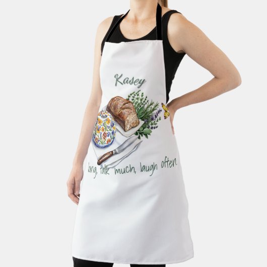 Kräuterspezifikation für benutzerdefinierte Textna Schürze (InSitu)