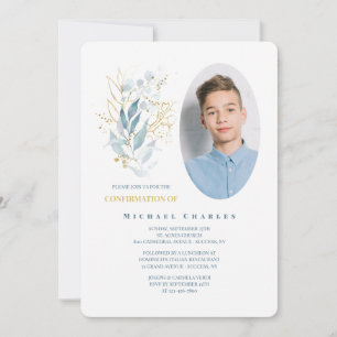 Kräutersträußchen Foto-Einladung Einladung