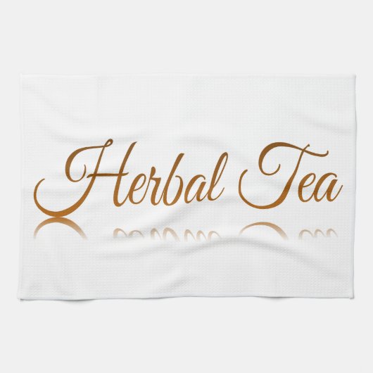 Kräutertee-Reflexion Geschirrtuch (Horizontal)