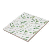 Kräuterwiese Print Keramik Fliese (Seite)