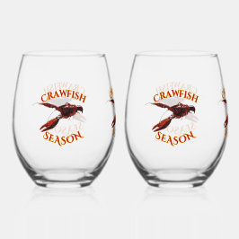 Krautfisch auf der Bucht Weinglas Ohne Stiel