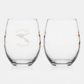 Krautfisch auf der Bucht Weinglas Ohne Stiel (Rechts)