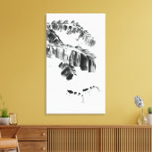 Krautfisch im Wasser Leinwanddruck (Insitu (Wohnzimmer))