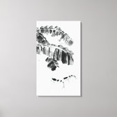 Krautfisch im Wasser Leinwanddruck (Vorderseite)