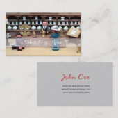 Krautgeschäft Dollhouse Visitenkarte (Vorne/Hinten)