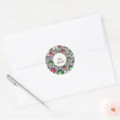 Krautkleber Runder Aufkleber (Umschlag)