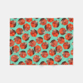 Krautpilzminze Fleecedecke (Vorderseite (Horizontal))