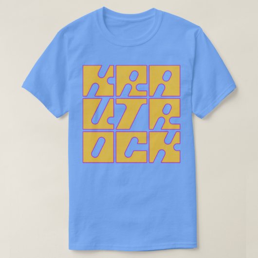 Krautrock T-Shirt (Design vorne)