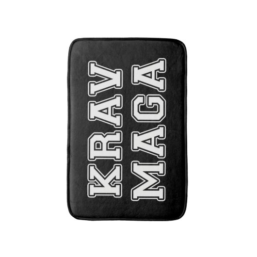 Krav Maga Badematte (Vorderseite Vertikal)