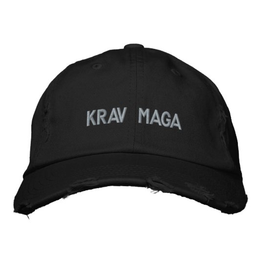 Krav Maga Bestickte Kappe (Vorderseite)