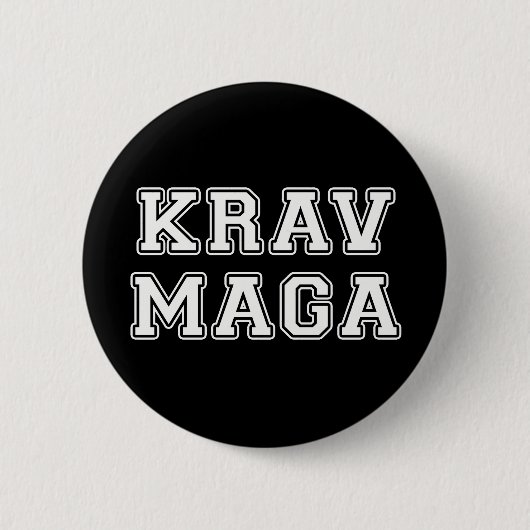 Krav Maga Button (Vorderseite)