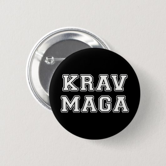 Krav Maga Button (Vorne & Hinten)