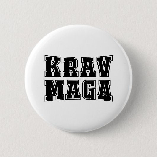 Krav Maga Button (Vorderseite)