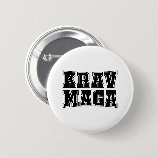 Krav Maga Button (Vorne & Hinten)