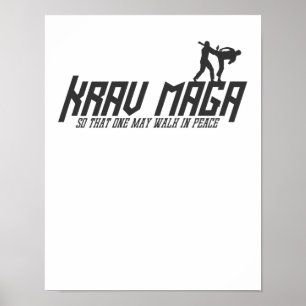 Krav Maga, damit man in Frieden laufen kann Poster