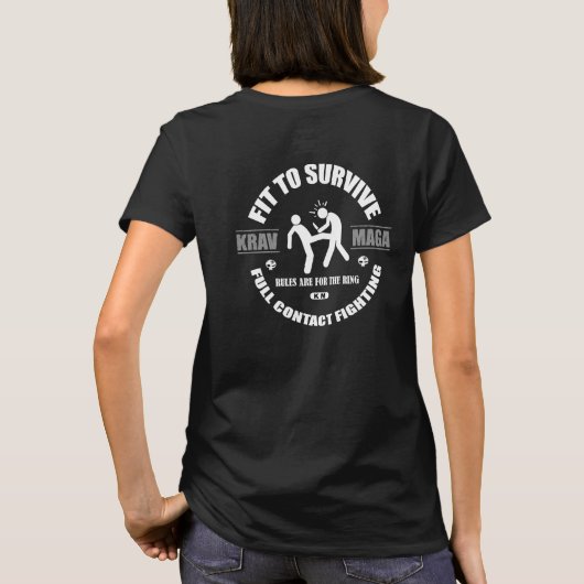 Krav Maga: Darwin2 T-Shirt (Rückseite)