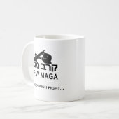 Krav Maga - Drinkeware Kaffeetasse (Vorderseite Links)