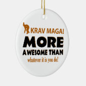 KRAV MAGA! ENTWURF KERAMIKORNAMENT (Rechts)