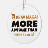 KRAV MAGA! ENTWURF KERAMIKORNAMENT (Links)