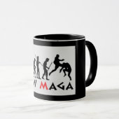Krav Maga Evolution Tasse (VorderseiteRechts)