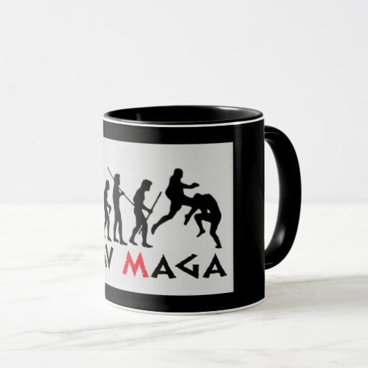 Krav Maga Evolution Tasse (VorderseiteRechts)