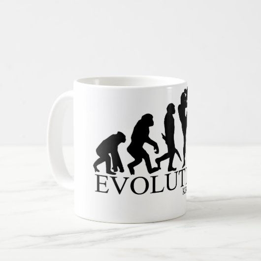 Krav Maga Evolutions-Kappe Kaffeetasse (Vorderseite Links)