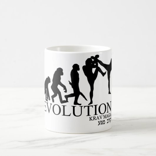 Krav Maga Evolutions-Kappe Kaffeetasse (Mittel)