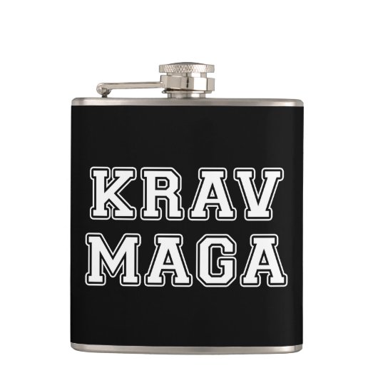 Krav Maga Flachmann (Vorderseite)