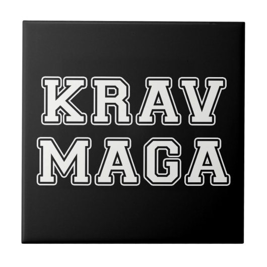 Krav Maga Fliese (Vorderseite)