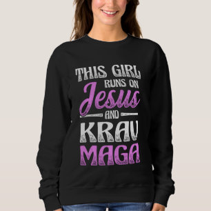 Krav Maga für Pro Fighter Krav Maga Anfänger Marti Sweatshirt