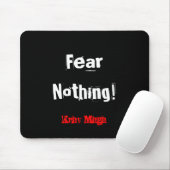 Krav Maga Furcht nichts mousemat Mousepad (Mit Mouse)