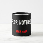 krav maga Furcht nichts Tassenschale Tasse (Zentrum)