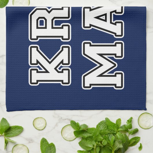 Krav Maga Geschirrtuch (Gefaltet)