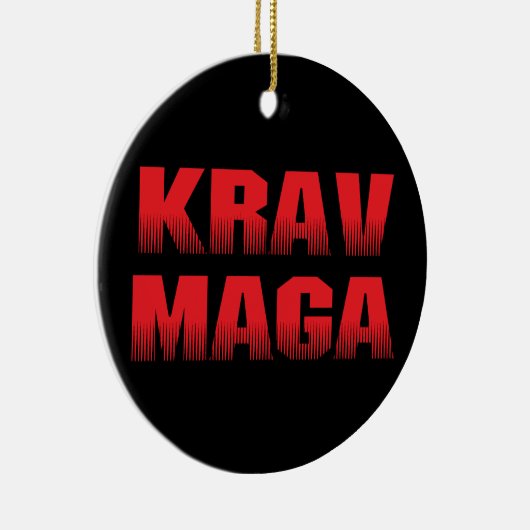 Krav Maga Keramik Ornament (Rechts)