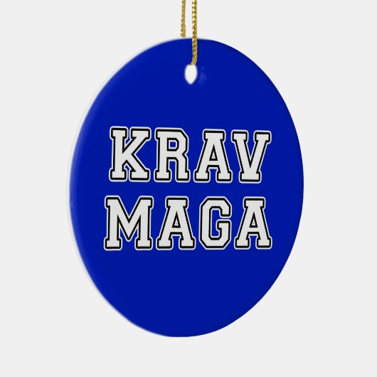 Krav Maga Keramik Ornament (Rechts)