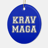 Krav Maga Keramik Ornament (Links)