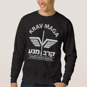 Krav Maga Kontaktansatz zur Selbstverteidigung Sweatshirt