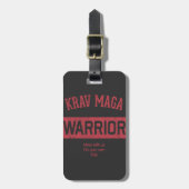 Krav Maga Krieger Gepäckanhänger (Vorderseite vertikal)