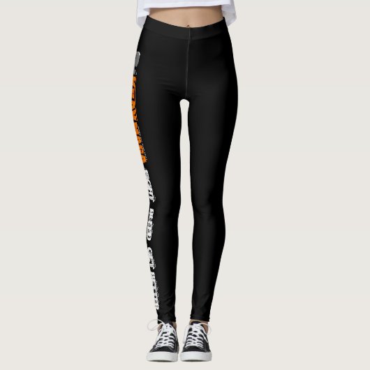 Krav Maga Leggings-Kampf-Blutung erhalten bessere Leggings (Vorderseite)