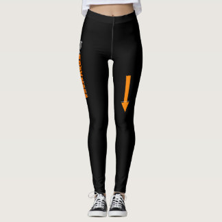 Krav Maga Leggings-Platz-Gesicht HIER Leggings